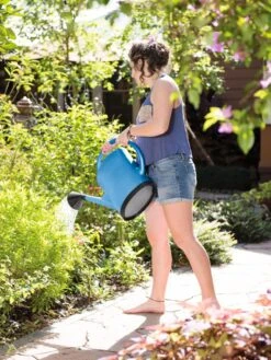 French Blue Watering Can -Garden Care Shop 06341 1341 tif