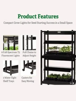 Compact 2-Tier SunLite® Garden -Garden Care Shop 39 414 4