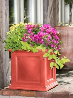 Fairfield Self-Watering Square Planter, 20” X 20” 14 Fairfield Self-Watering Square Planter, 20” X 20” -Garden Care Shop 39 618 08477 tif