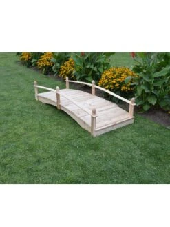 Acorn Garden Bridge Unfinished 3' X 8' -Garden Care Shop 3 4 crop 8613404 02V 4