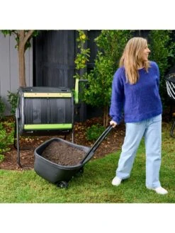 Maze 48 Gallon Compost Tumbler With Cart -Garden Care Shop 3 4 crop 8613576 03V