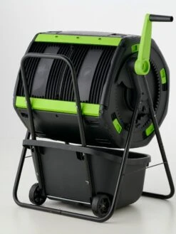 Maze 48 Gallon Compost Tumbler With Cart -Garden Care Shop 3 4 crop 8613576 05V