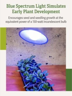 Miracle LED® Grow Light Bulb, Blue 10 Miracle LED® Grow Light Bulb, Blue -Garden Care Shop 3 4 crop Miracle Bulb Blue 3