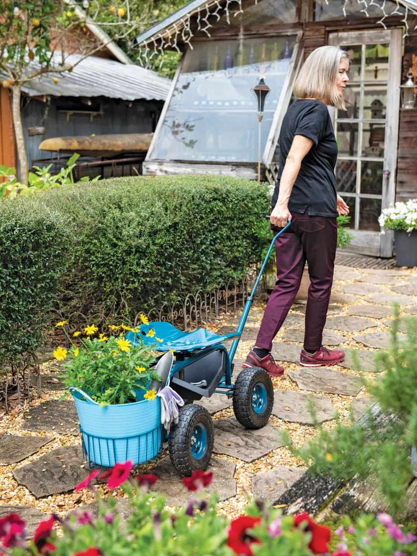 Deluxe Tractor Scoot With Bucket Basket 6 Deluxe Tractor Scoot With Bucket Basket - Image 6