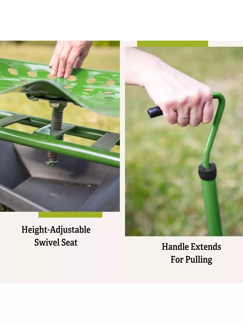 Deluxe Tractor Scoot With Bucket Basket 3 Deluxe Tractor Scoot With Bucket Basket - Image 3