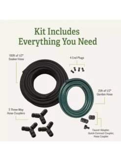 Garden Row Snip-n-Drip Soaker System -Garden Care Shop 8587042 inclusion