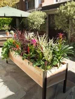 Elevated Planter Box, 2' X 8' -Garden Care Shop 8587631 006 tif