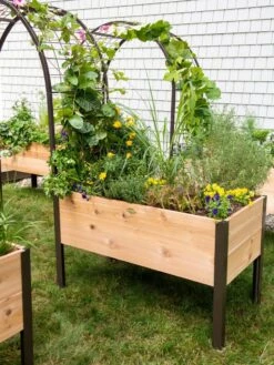 2’ X 4’ Arch Trellis For Planter Boxes 13 2’ X 4’ Arch Trellis For Planter Boxes -Garden Care Shop 8587823 0490