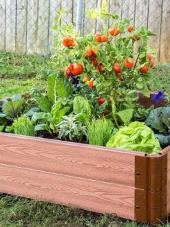 Composite Raised Bed With 1" Boards, 11" -Garden Care Shop 8588269 02V tif