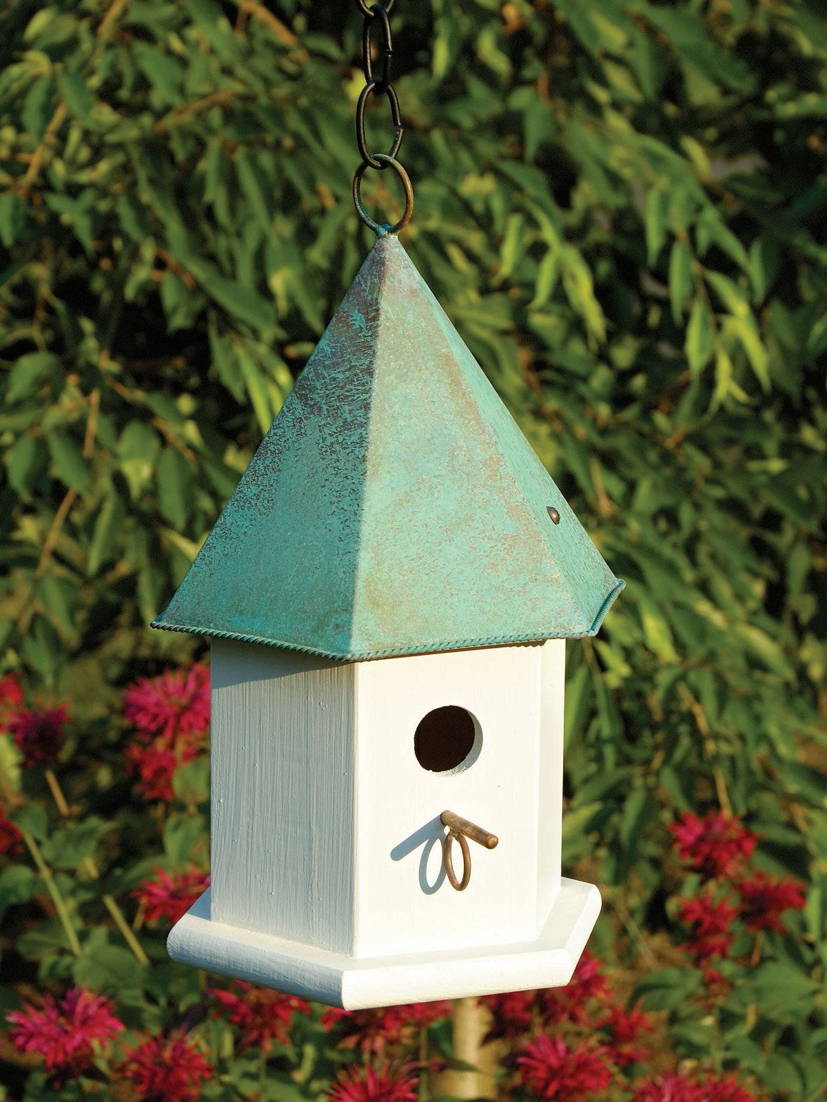 Heartwood Copper Songbird Bird House 1 Heartwood Copper Songbird Bird House
