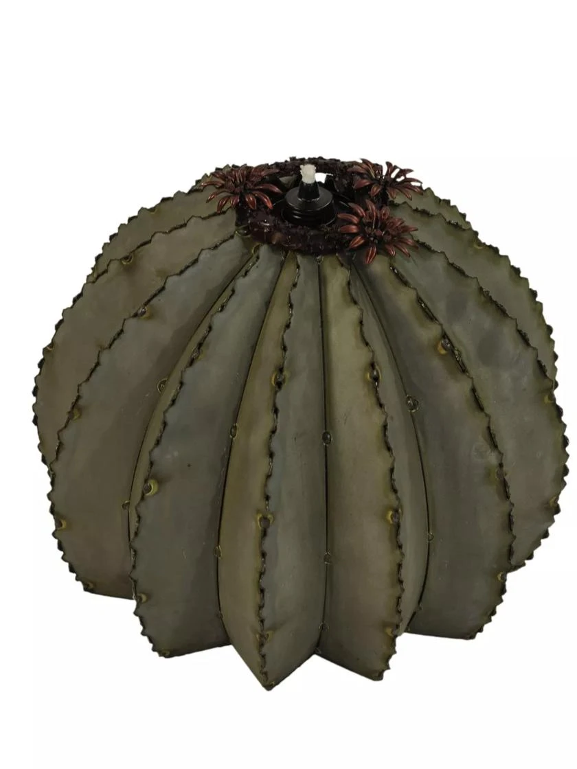 Desert Steel Golden Barrel Cactus Torches 1 Desert Steel Golden Barrel Cactus Torches