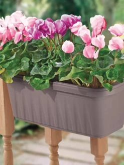 Adjustable Self-Watering Railing Planter, 24" -Garden Care Shop 8592173 02V tif