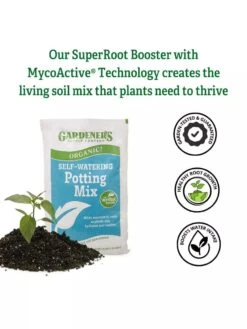 Organic Self-Watering Potting Mix, 20 Qts. -Garden Care Shop 8592225 3