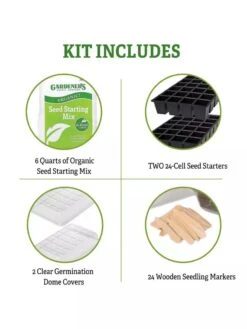 Organic GrowEase Seed Starting Success Kit 7 Organic GrowEase Seed Starting Success Kit -Garden Care Shop 8592393 4