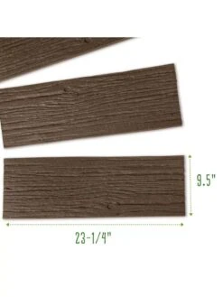 Recycled Rubber Railroad Tie Stepping Stone -Garden Care Shop 8594281 1