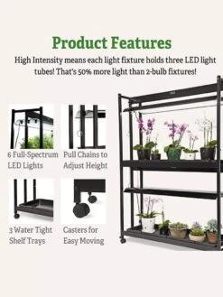 LED SunLite® High Intensity 2-Tier Garden 14 LED SunLite® High Intensity 2-Tier Garden -Garden Care Shop 8596023 4