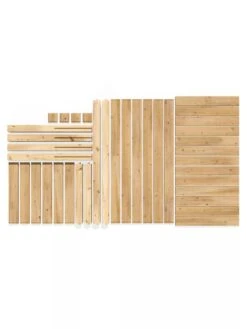 Elevated Cedar Garden Bed, 2' X 4' X 31" 11 Elevated Cedar Garden Bed, 2' X 4' X 31" -Garden Care Shop 8596147 07V 3 4