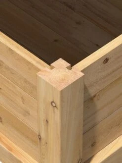 Elevated Cedar Garden Bed, 2' X 4' X 31" 8 Elevated Cedar Garden Bed, 2' X 4' X 31" -Garden Care Shop 8596147 08V tif