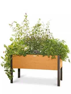 Eco-Stained Elevated Planter Box, 2'x4' -Garden Care Shop 8596759 101 tif