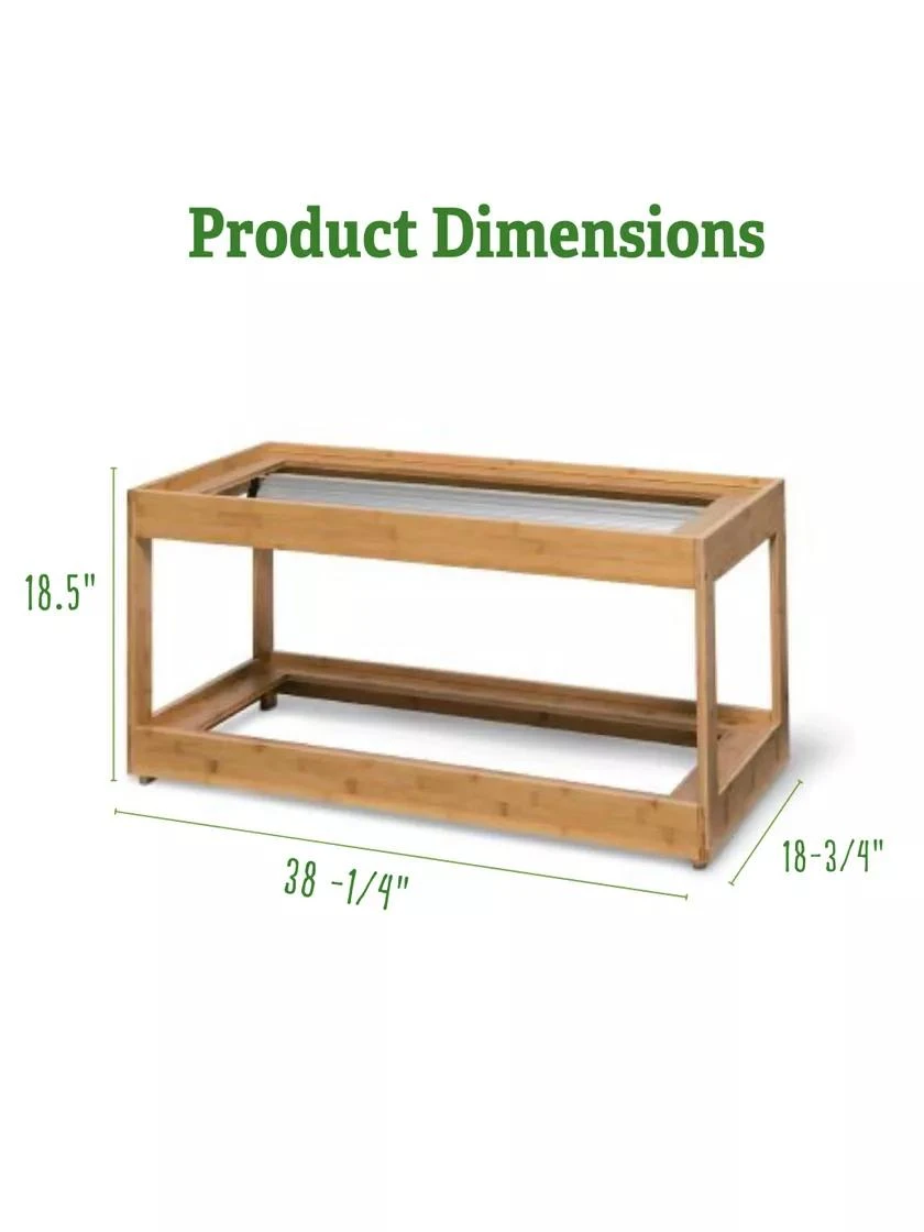 Low Bamboo LED Grow Light Garden 2 Low Bamboo LED Grow Light Garden - Image 2