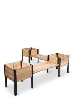 Cedar Bench Kit, Natural, 42" -Garden Care Shop 8597992 10056 tif