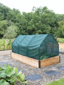 3-Season Plant Protection Tent, 4' X 8' -Garden Care Shop 8598282 0213 three season garden protection tent 4x8 tif