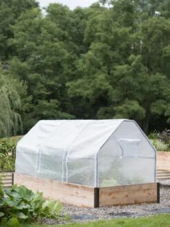 3-Season Plant Protection Tent, 4' X 8' -Garden Care Shop 8598282 0234 tif