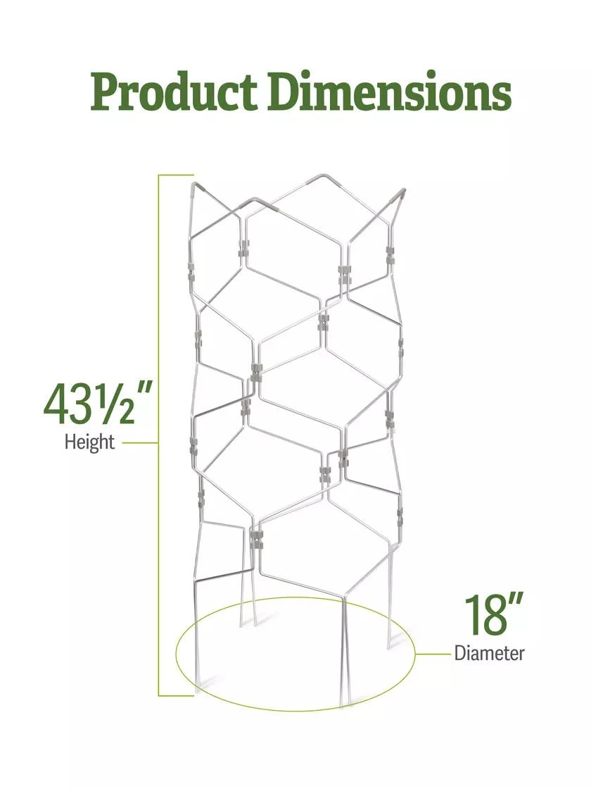 Gardener's Vertex Lifetime Tomato Cage 2 Gardener's Vertex Lifetime Tomato Cage - Image 2