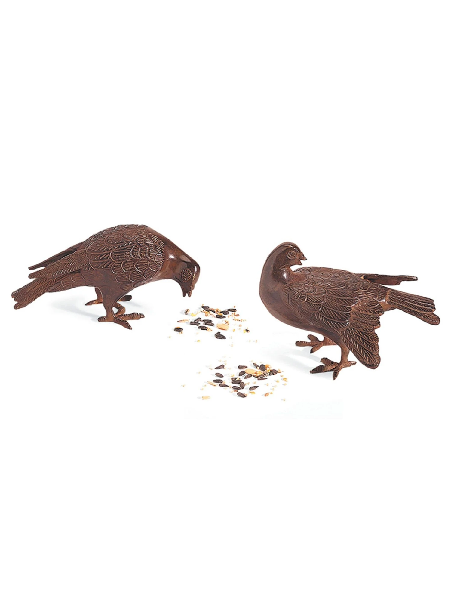 Achla Designs Bronzed Doves Pair 5 Achla Designs Bronzed Doves Pair - Image 5