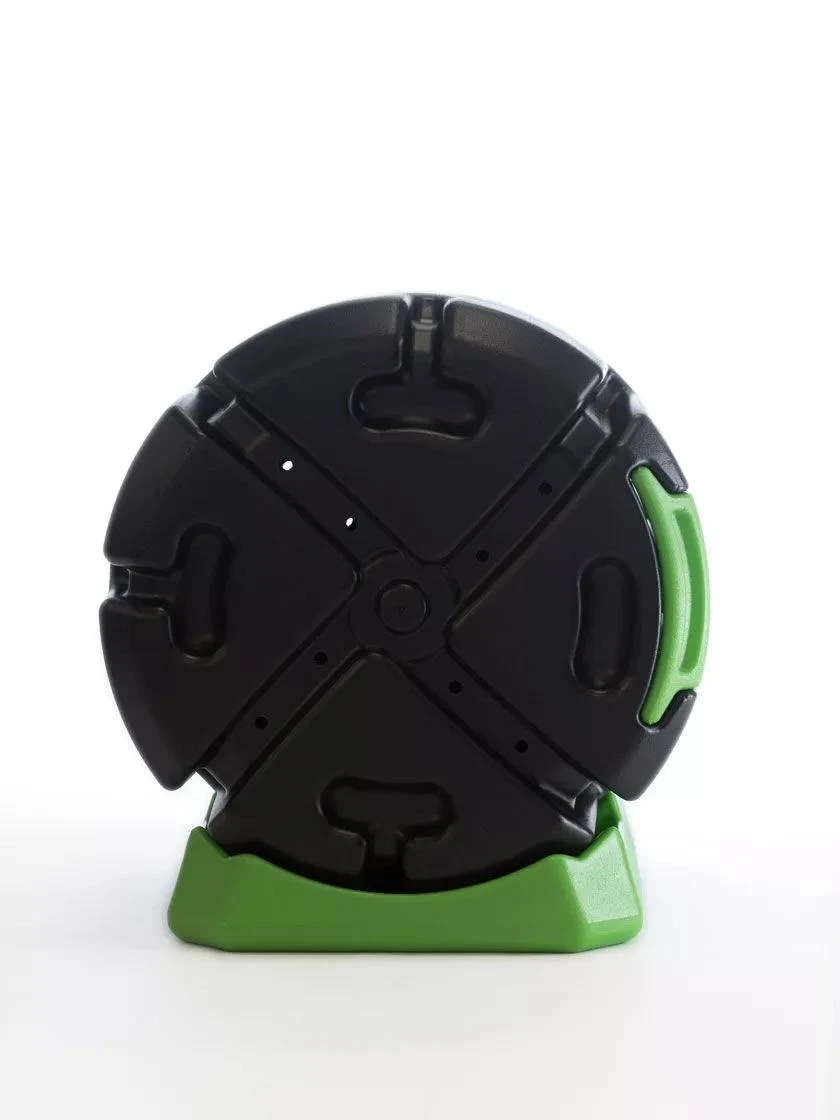 Hot Frog Rolling Compost Tumbler Bin, 37 Gallon 3 Hot Frog Rolling Compost Tumbler Bin, 37 Gallon - Image 3