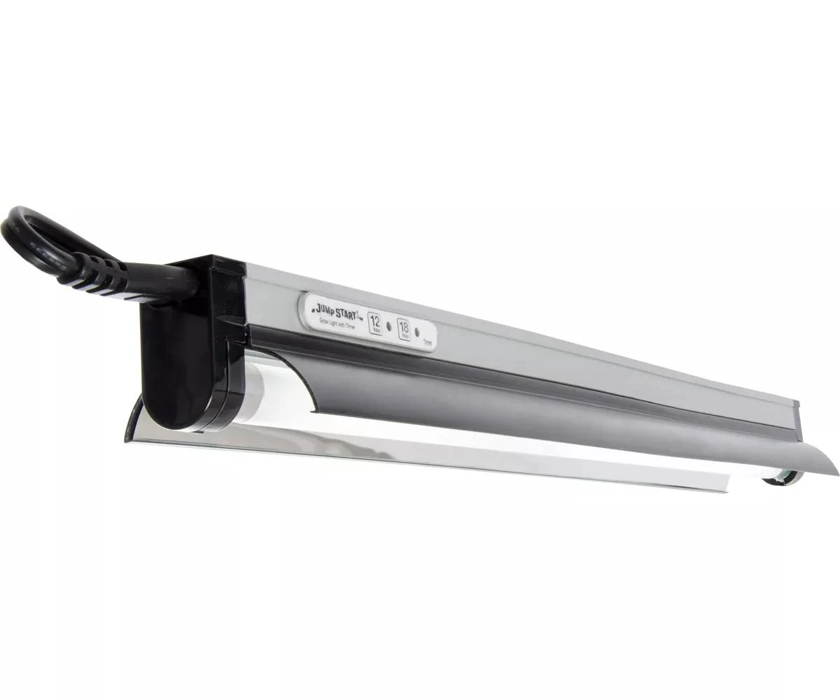 Hydrofarm Jump Start T5 Fixture W/Lamp And Timer, 18" 1 Hydrofarm Jump Start T5 Fixture W/Lamp And Timer, 18"