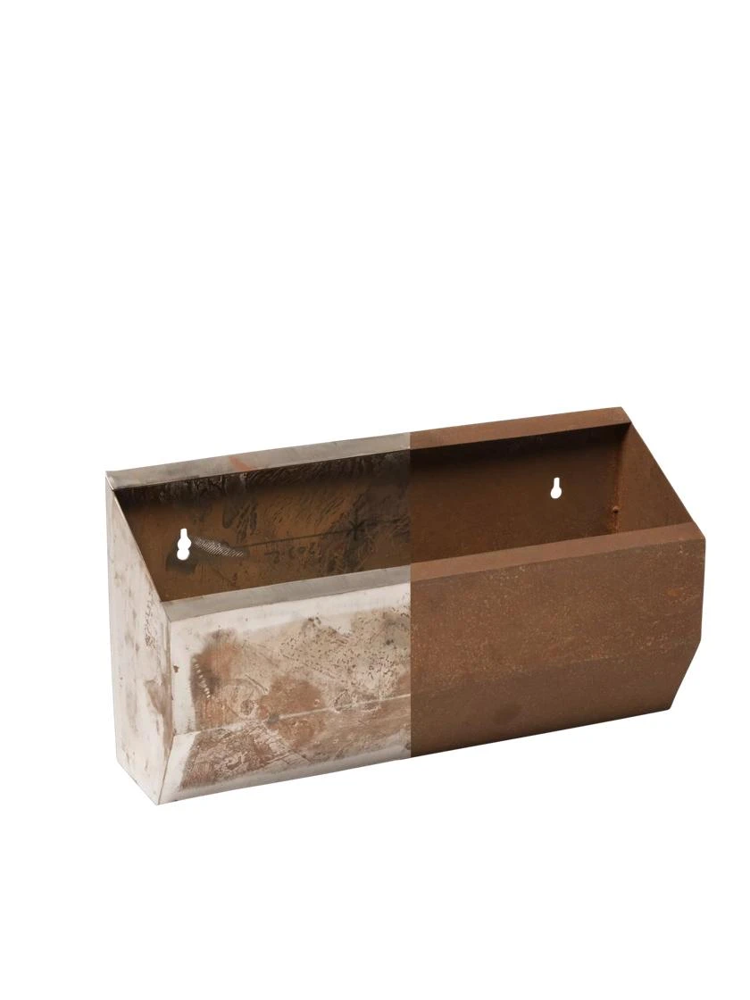 Corten Steel Vertical Planter 2 Corten Steel Vertical Planter - Image 2