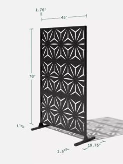 Veradek 3-Panel Privacy Screen Set, Star 11 Veradek 3-Panel Privacy Screen Set, Star -Garden Care Shop 8599205 11V tif