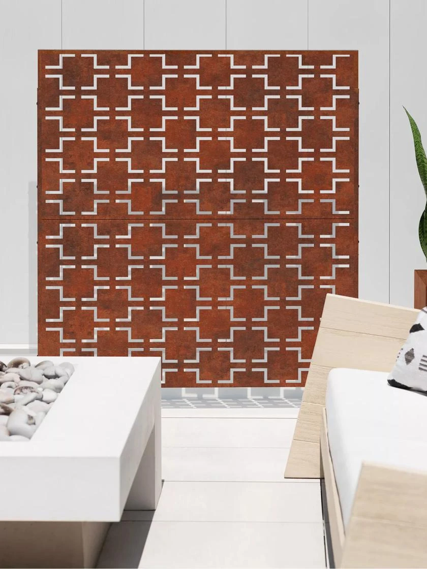 Veradek 2-Panel Privacy Screen Set, Quadra 2 Veradek 2-Panel Privacy Screen Set, Quadra - Image 2