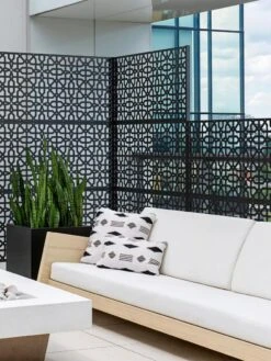 Veradek 2-Panel Privacy Screen Set, Parilla 9 Veradek 2-Panel Privacy Screen Set, Parilla -Garden Care Shop 8599213 10V tif