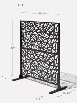 Veradek 2-Panel Privacy Screen Set, Web -Garden Care Shop 8599215 10V tif