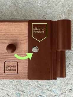 Classic Sienna Circle Keyhole Garden With 2" Boards -Garden Care Shop 8599444 03v