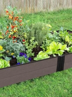 Composite Raised Bed With 1" Boards, 11" -Garden Care Shop 8599454 01V tif