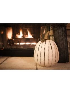 Desert Steel Pumpkin Luminary, Tall -Garden Care Shop 8599559 06v