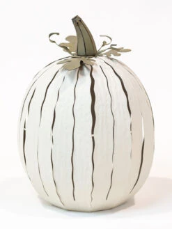 Desert Steel Pumpkin Luminary, Tall -Garden Care Shop 8599559 11v