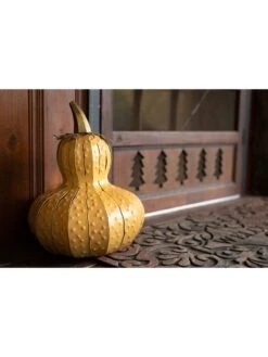 Desert Steel Gourd Luminary 9 Desert Steel Gourd Luminary -Garden Care Shop 8599562 02v