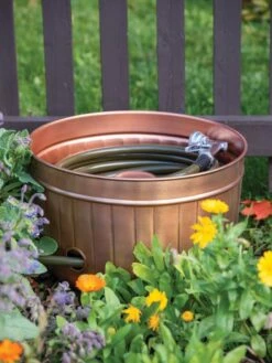 Classic Copper Hose Pot 11 Classic Copper Hose Pot -Garden Care Shop 8600238 0057