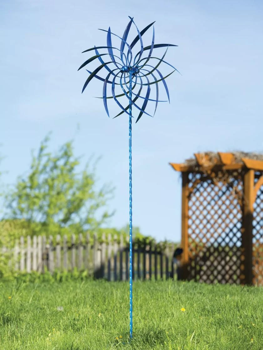 Pinwheel Wind Spinner, 22" 4 Pinwheel Wind Spinner, 22" - Image 4