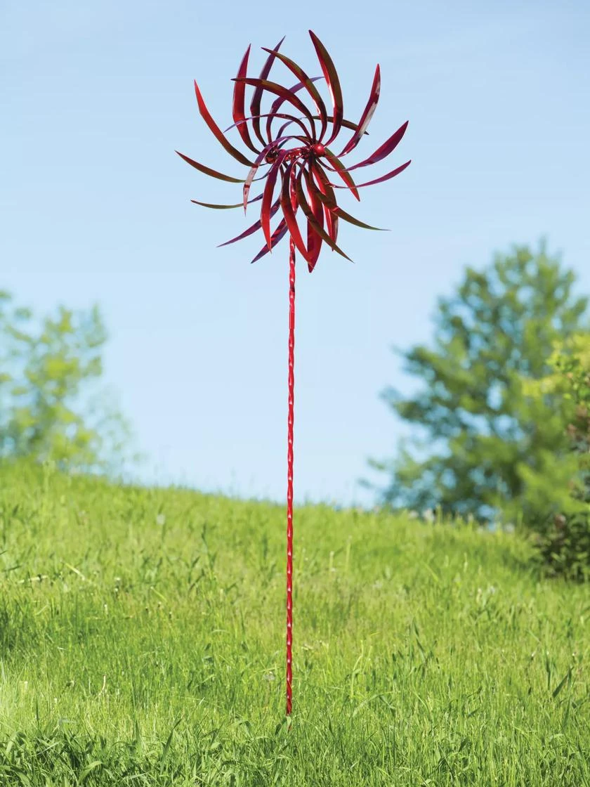 Pinwheel Wind Spinner, 22" 2 Pinwheel Wind Spinner, 22" - Image 2