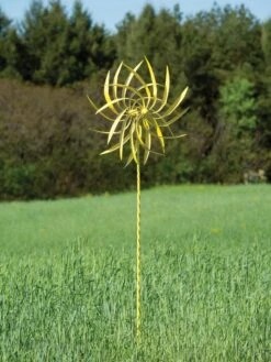 Pinwheel Wind Spinner, 22" 6 Pinwheel Wind Spinner, 22" -Garden Care Shop 8600488 04V tif