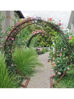 Gracie Modern Arbor, Large 11 Gracie Modern Arbor, Large -Garden Care Shop 8600515 06V gracie modern arbor oxide