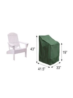 Bosmere Adirondack Chair Waterproof Cover -Garden Care Shop 8608857 02v