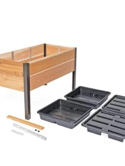 Self-Watering Elevated Planter Box, 2' X 4' -Garden Care Shop 8608959 2281 tif
