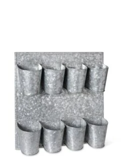 8 Pot Metal Wall Planter 6 8 Pot Metal Wall Planter -Garden Care Shop 8609089 9665 tif