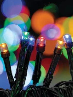 Solar LED String Lights, Lightup225™ -Garden Care Shop 8609126 08V tif